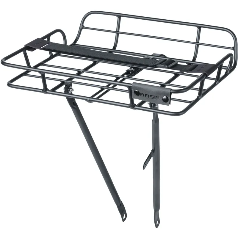 Basil Portland Front Carrier - 26-28 inch - Matt Black