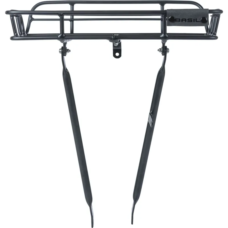 Basil Portland Front Carrier - 26-28 inch - Matt Black-1