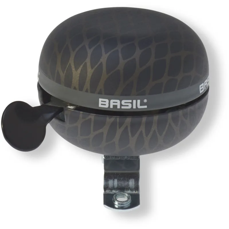 Basil Noir Bell - 60mm - Metallic Black