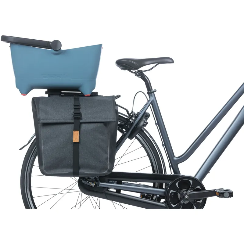 Basil MIK Double Decker for MIK Adapter Plate - Black-4