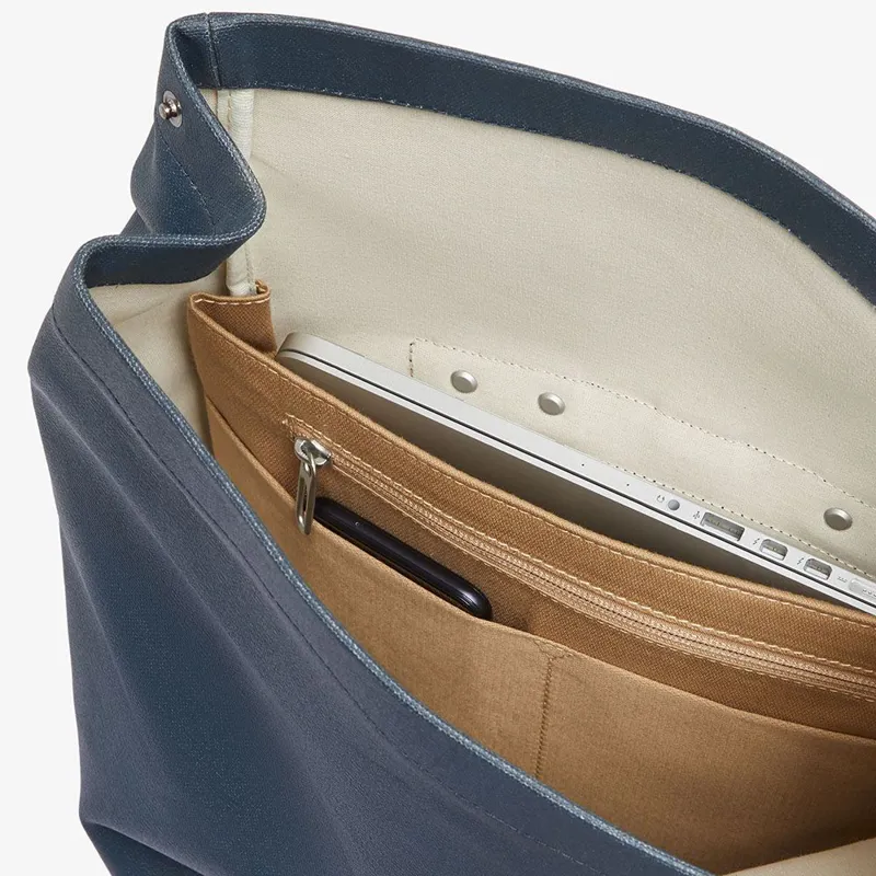 Brooks Pickwick Backpack - Small - Blue/Black-6