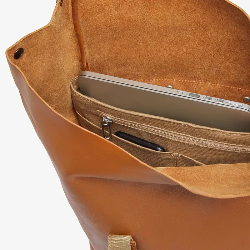 Brooks Pickwick Leather Backpack - Small - Honey-5