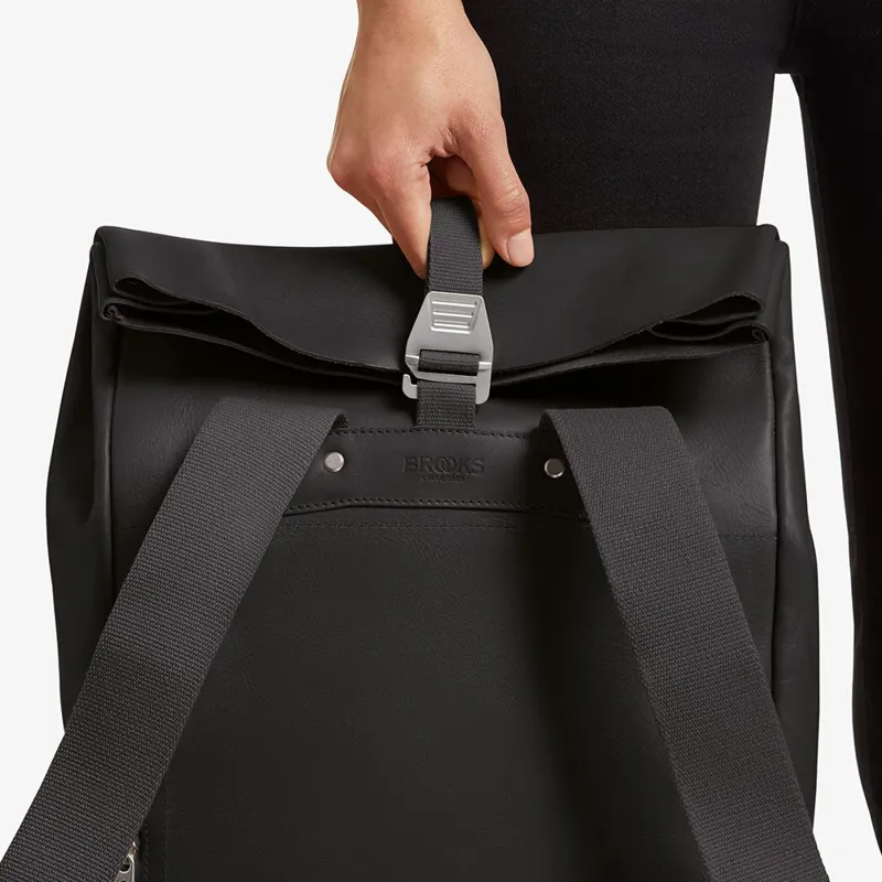 Brooks Pickwick Leather Backpack - Medium - Black-9