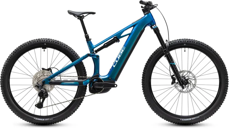 Cube Stereo Hybrid One44 HPC Race 800wh 2027 Electric MTB - Nebula/Prism