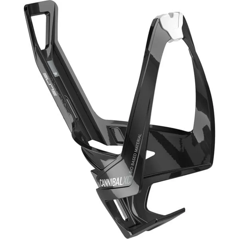 Elite Cannibal XC Bio Bottle Cage - Black/White
