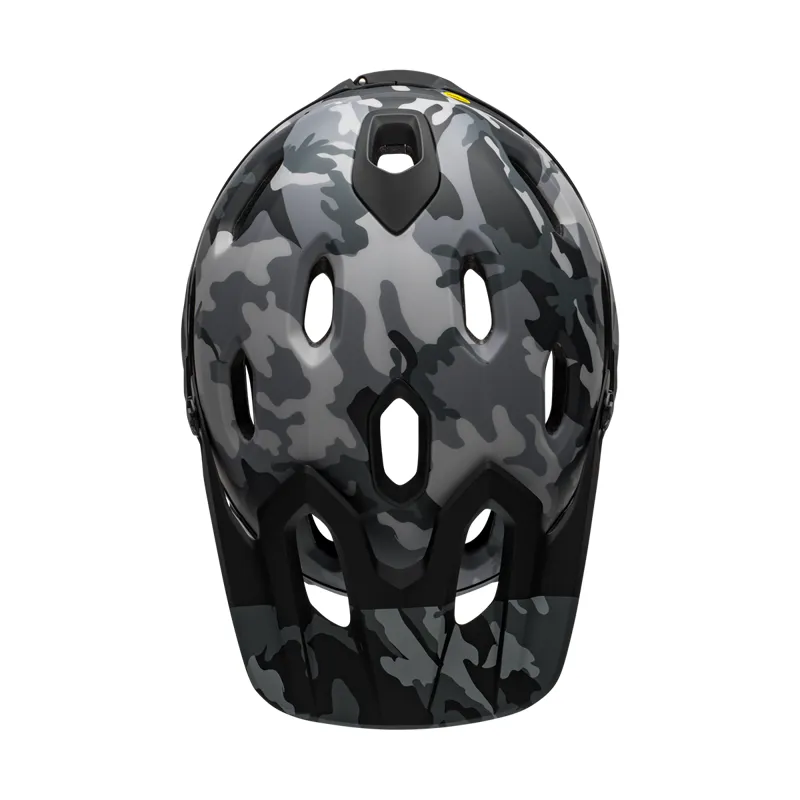 Bell Super DH MIPS Full Face MTB Helmet - Matte/Gloss Black Camo-4