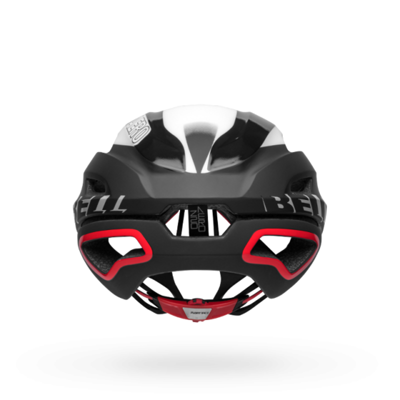 Bell Z20 Aero MIPS Road Helmet - Gloss Black/White/Crimson-1