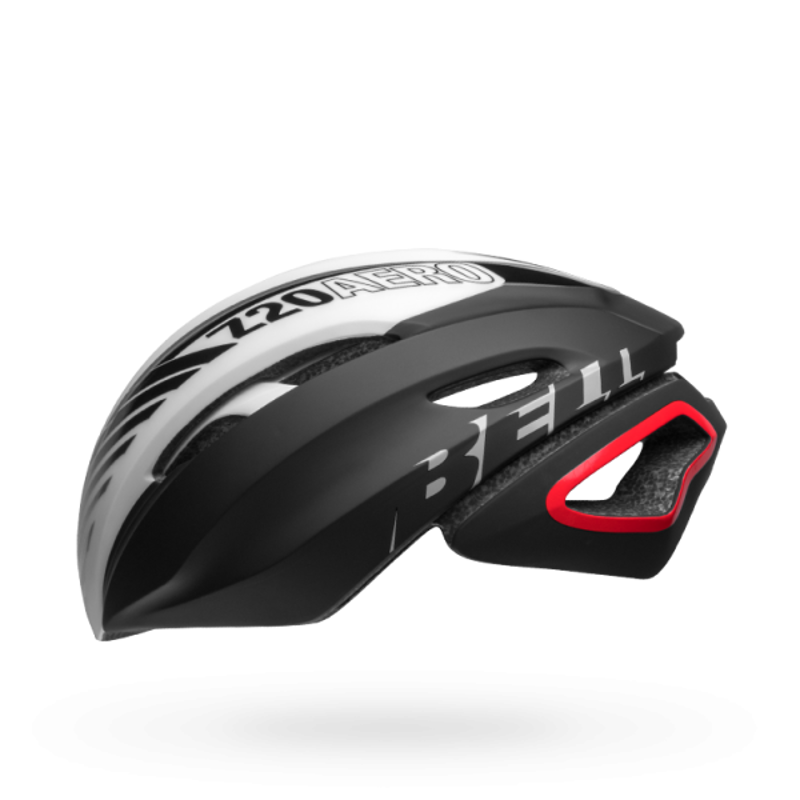Bell Z20 Aero MIPS Road Helmet - Gloss Black/White/Crimson-5