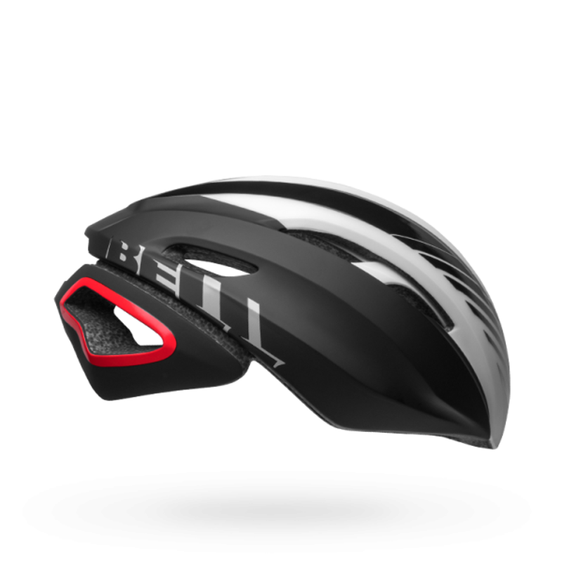 Bell Z20 Aero MIPS Road Helmet - Gloss Black/White/Crimson-3