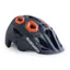 Bluegrass Golden Eyes MTB Helmet - Petrol Blue Texture/Orange