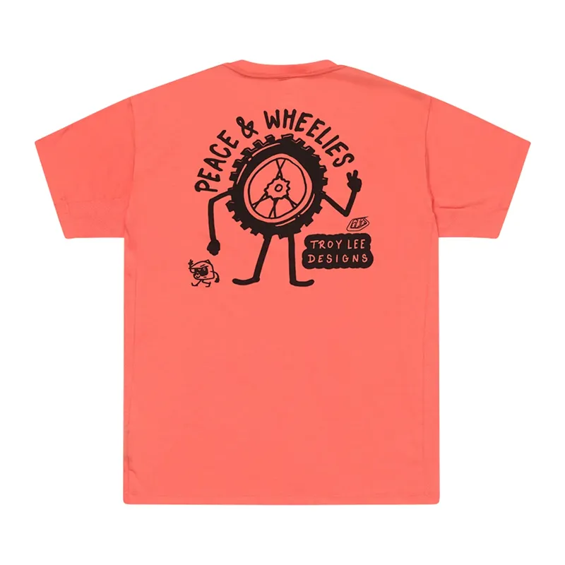 Troy Lee Designs Skyline Ride Men's Short Sleeve Jersey - PW Melon-1