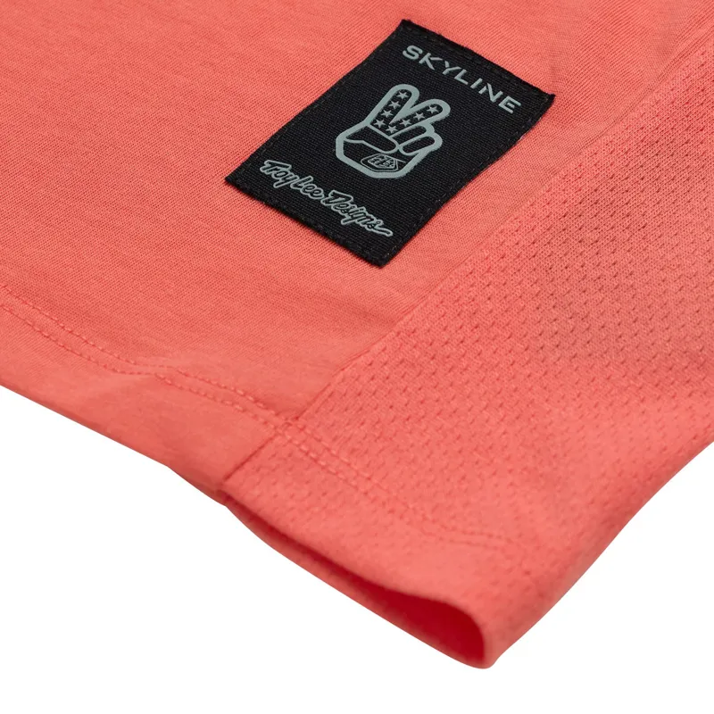 Troy Lee Designs Skyline Ride Men's Short Sleeve Jersey - PW Melon-2