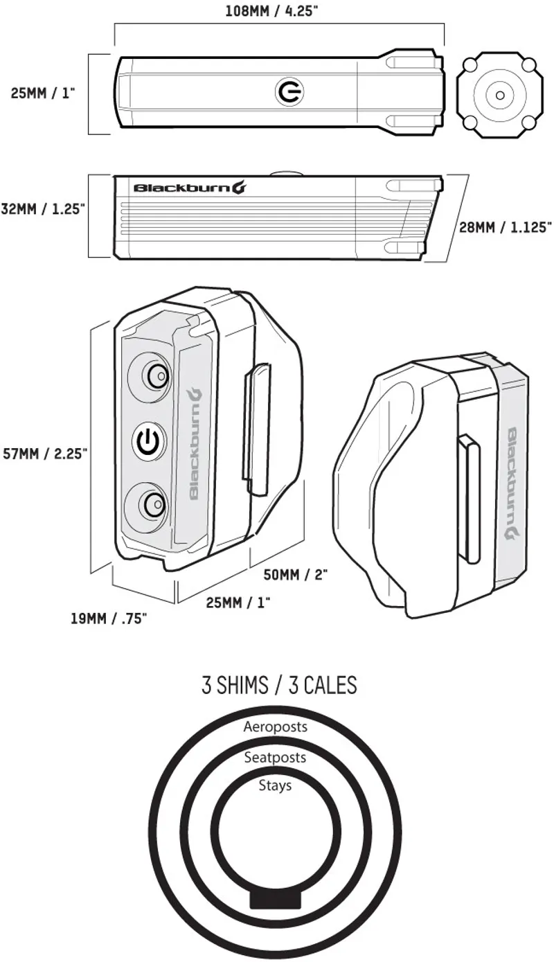 Blackburn Dayblazer 800 Front And 65 Rear Light Set-8