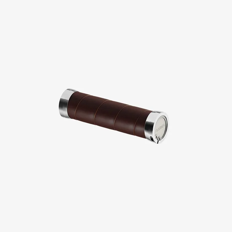 Brooks Slender Leather Grips - Brown