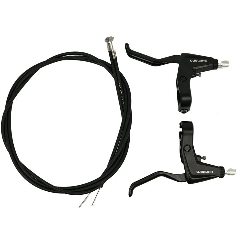 Shimano BL-T4000 Alivio 2-Finger Brake Levers for V-Brakes - Black-1