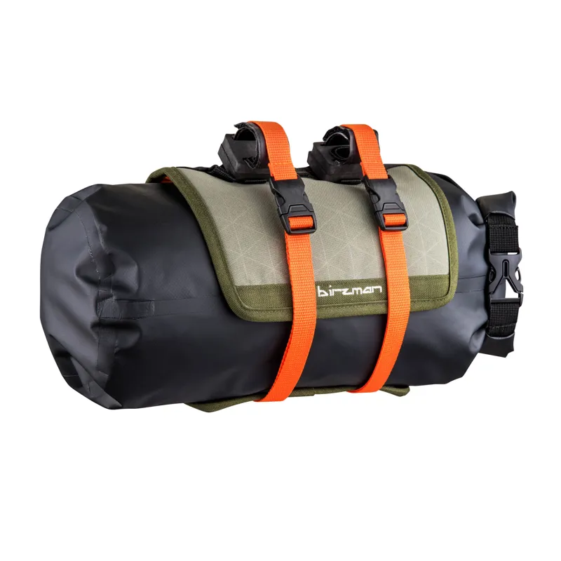 Birzman Packman Handlebar Bag - 9.5L - Black/Green