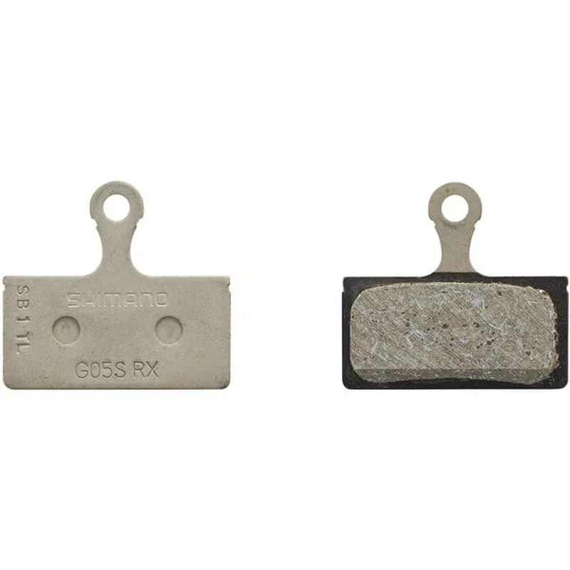 Shimano G05S-RX Disc Pads and Spring - Resin Pad - Steel Back