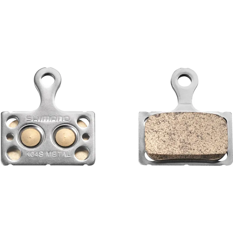 Shimano K04S-MX Metal Sintered Pad Steel Back Disc Pads With Spring