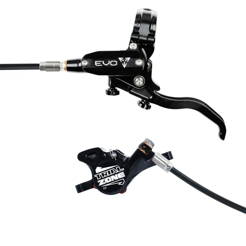 Hope Tech 4 Evo Trial Zone Disc Brake - No Rotor - Black