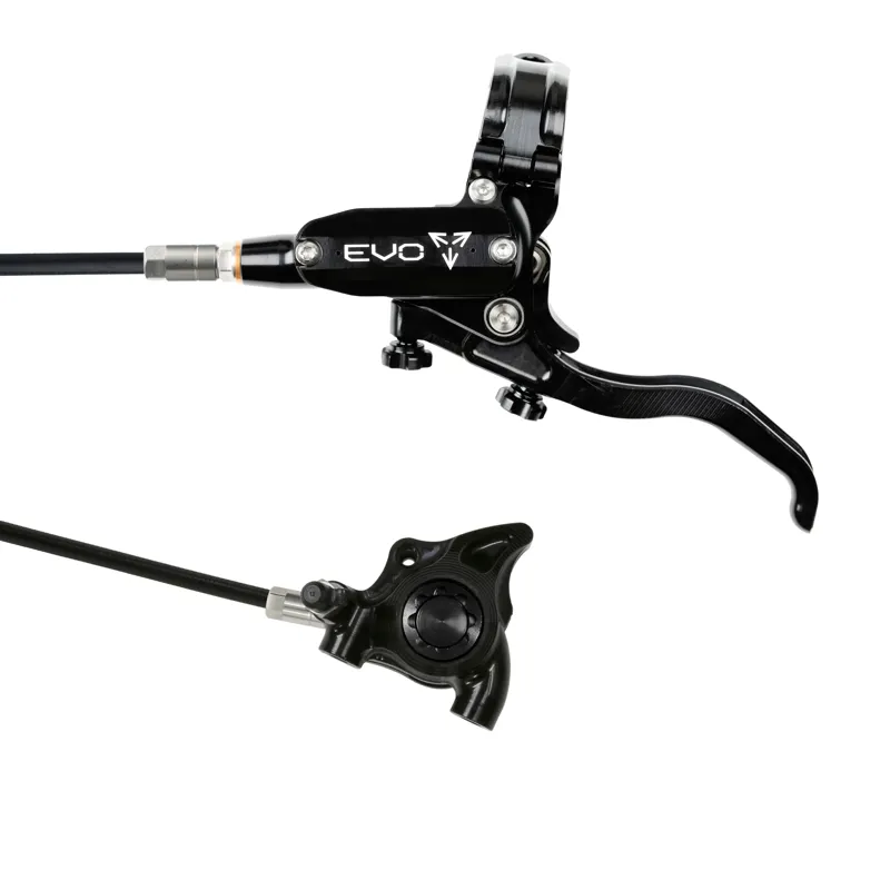 Hope Tech 4 Evo X2 Flat Mount Disc Brake - No Rotor - Black