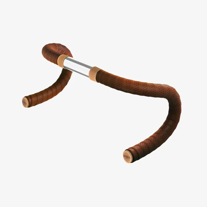 Brooks Leather Bar Tape - Brown-2