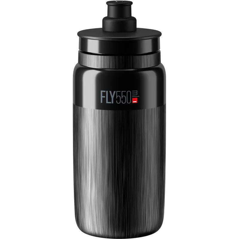 Elite Fly Tex 550ml Water Bottle - Black