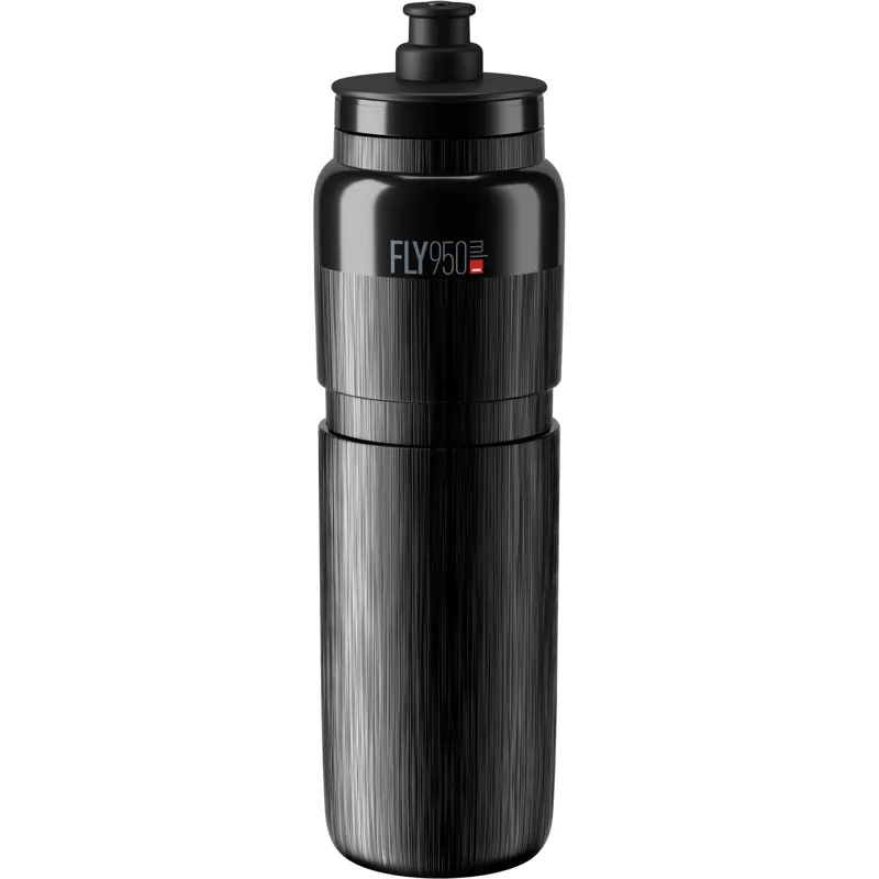 Elite Fly Tex 950ml Water Bottle - Black