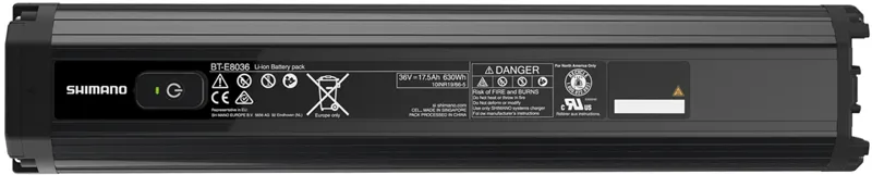 Shimano BT-E8036 STEPS Battery Frame Down Tube Integrated Mount 630wh-1