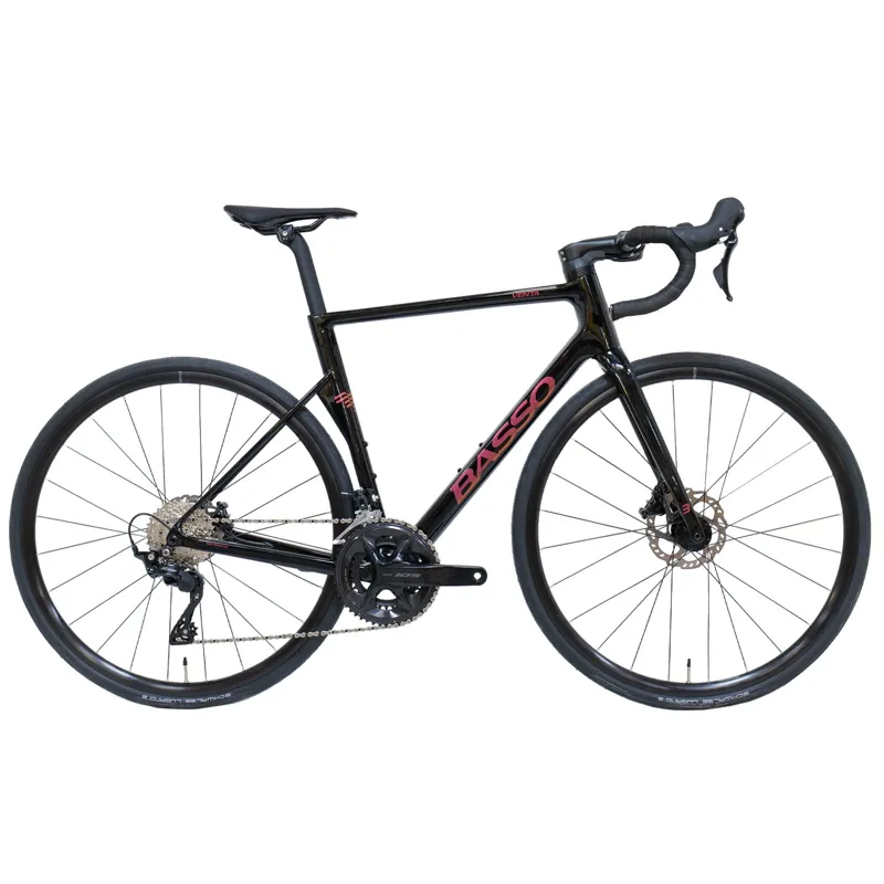 Basso Venta R 105 12x Aksium 2024 Carbon Road Bike - Magma Black