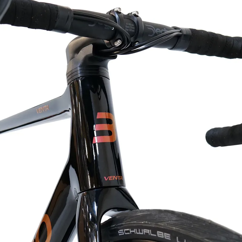 Basso Venta R 105 12x Aksium 2024 Carbon Road Bike - Magma Black-3