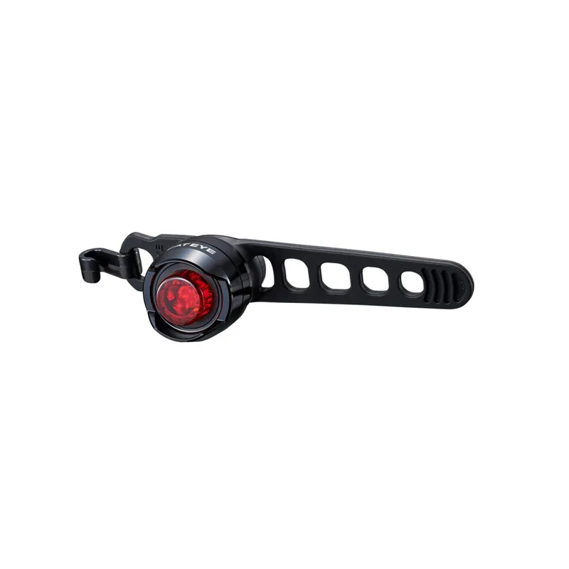 Cateye Orb Rear Battery Light - Polished Black