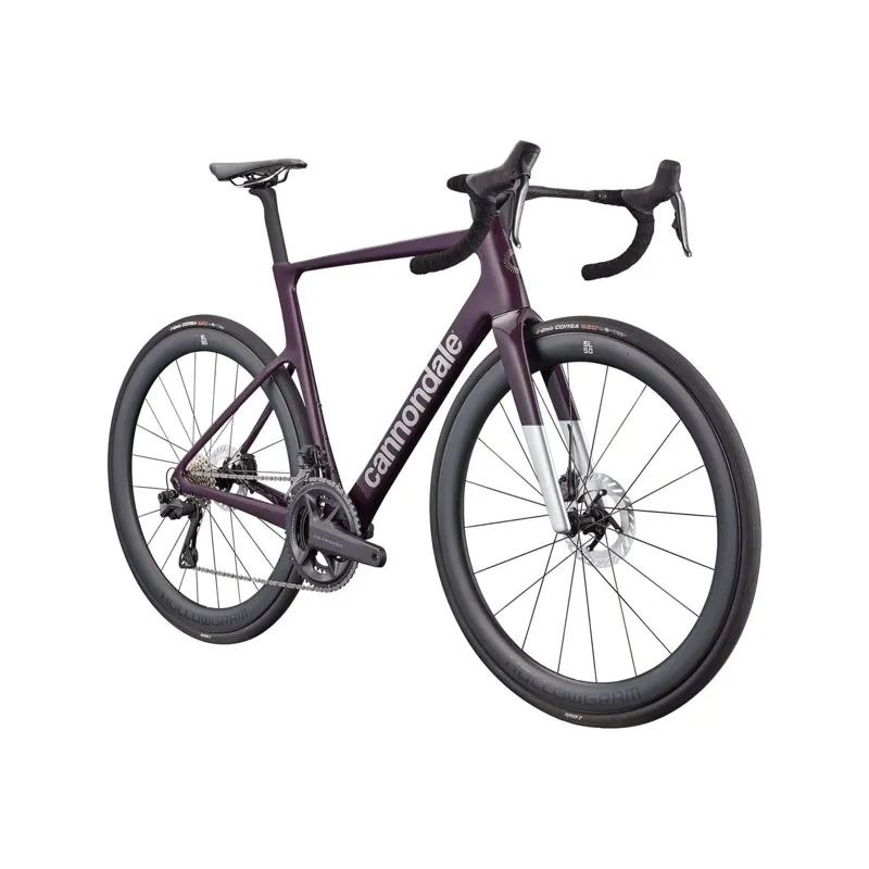 Cannondale SuperSix EVO Hi-MOD 2 2025 Road Bike - Tinted Purple - 56cm-1