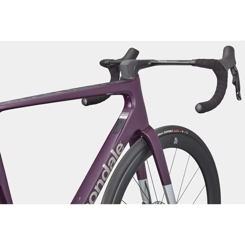 Cannondale SuperSix EVO Hi-MOD 2 2025 Road Bike - Tinted Purple - 56cm-3