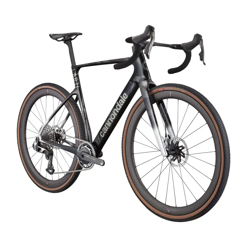 Cannondale SuperX LAB71 2025 Carbon Gravel Road Bike - Black Marble-1