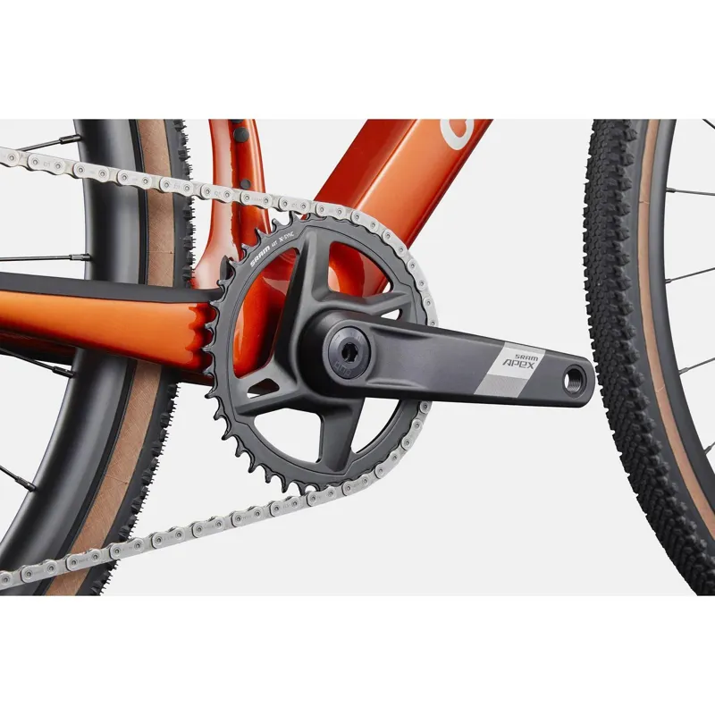 Cannondale SuperX 4 AXS 2026 Carbon Gravel Road Bike - Fire Orange-6