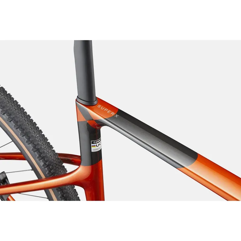 Cannondale SuperX 4 AXS 2026 Carbon Gravel Road Bike - Fire Orange-5