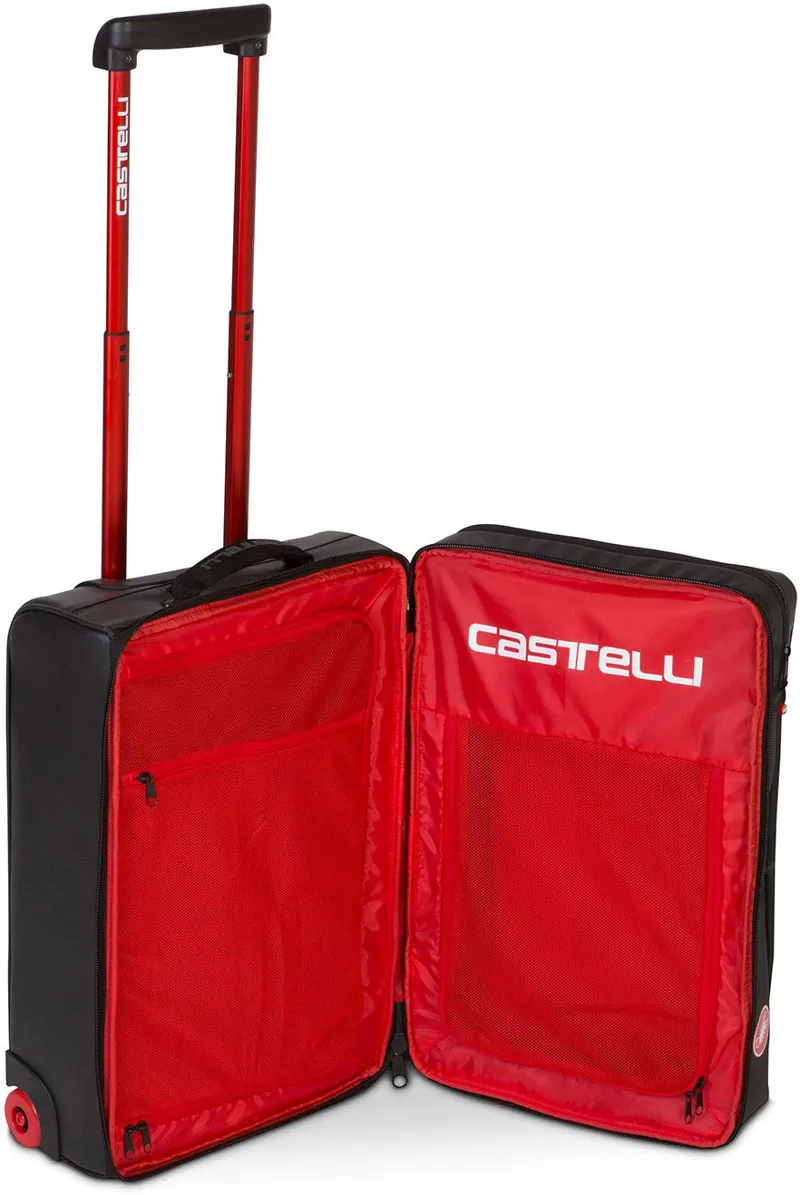 Castelli Rolling Travel Bag - 43L - Black-1