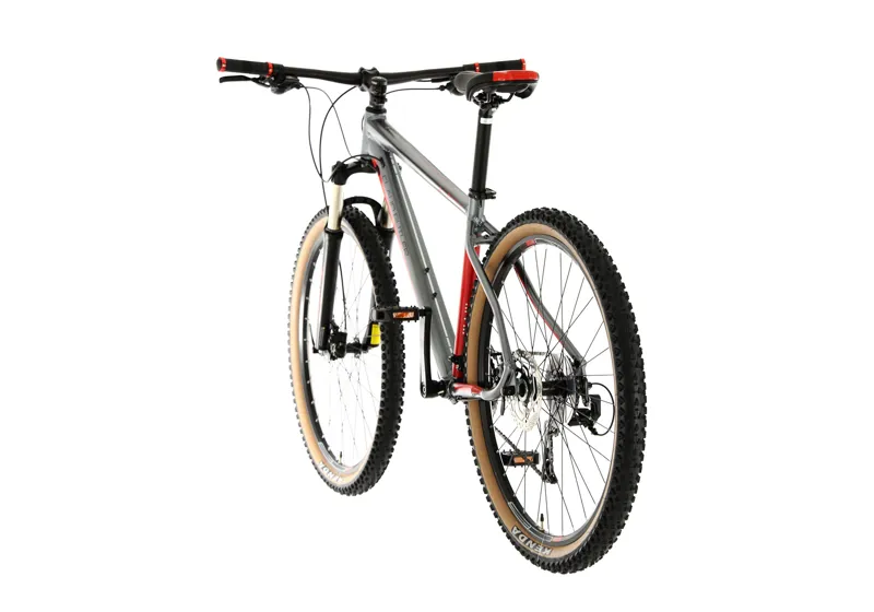 Claud Butler Alpina 27.5 2023 Hardtail Mountain Bike - Grey/Red-5