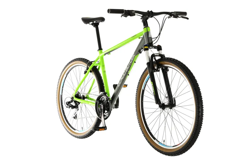 Claud Butler Haste 27.5 2023 Hardtail Mountain Bike - Green/Grey-1