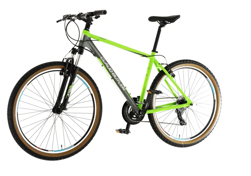 Claud Butler Haste 27.5 2023 Hardtail Mountain Bike - Green/Grey-3