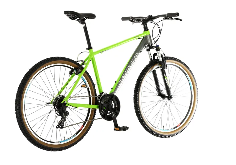 Claud Butler Haste 27.5 2023 Hardtail Mountain Bike - Green/Grey-7