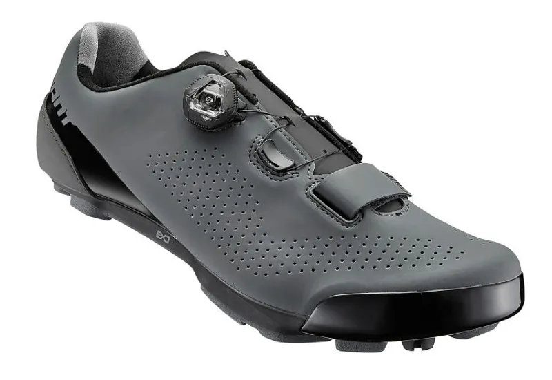 Giant Charge Elite Clipless MTB Shoes - Grey/Black-1