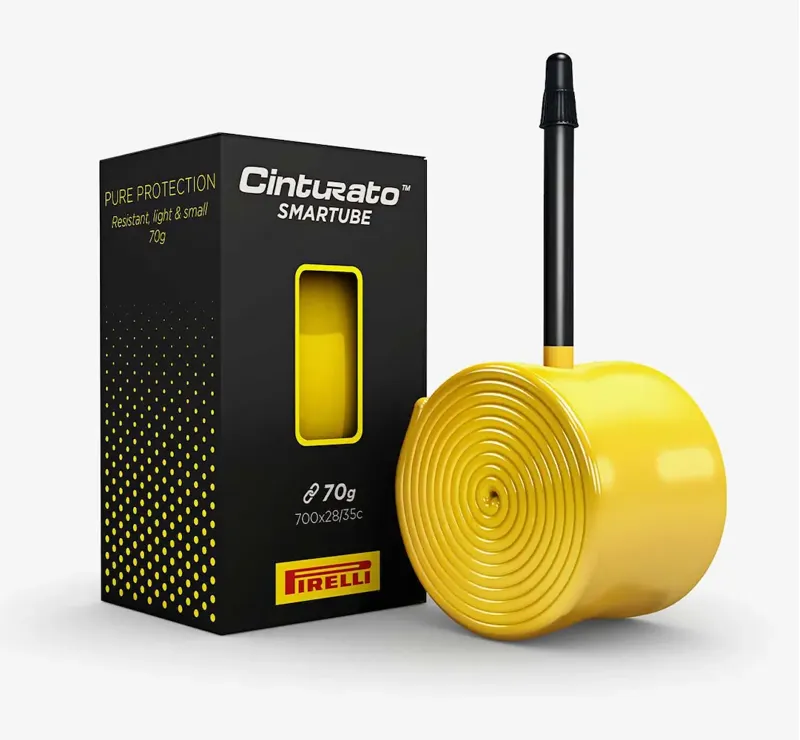 Pirelli  Cinturato Smartube 700x33-45 60mm Presta Innertube - Yellow 