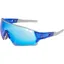 Madison Stealth Sunglasses - Gloss Crystal Blue Frame/Blue Mirror Lens