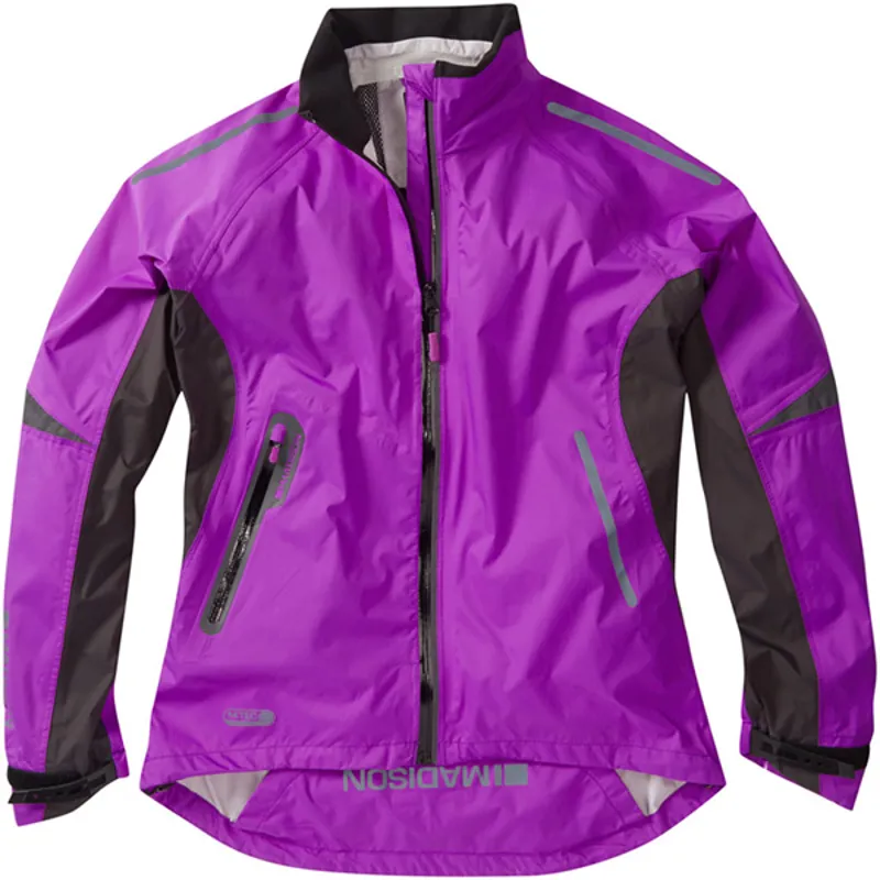 Madison Stellar Waterproof Women's Jacket - Purple Cactus - Size 8