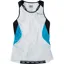 Madison Sportive Womens Sleeveless Jersey - White/Hawaiian Blue