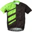 Madison Sportive Race Short Sleeve Jersey - Black/Green Flash