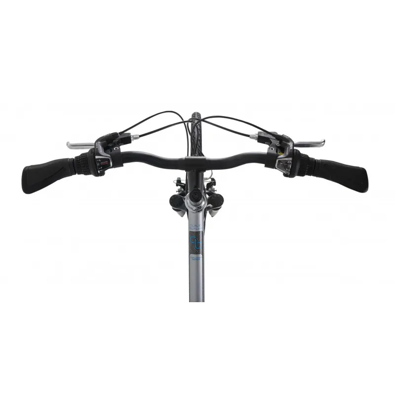 Claud Butler Explorer 1.0 Low Step 2027 Women's Hybrid Bike - Silver-7