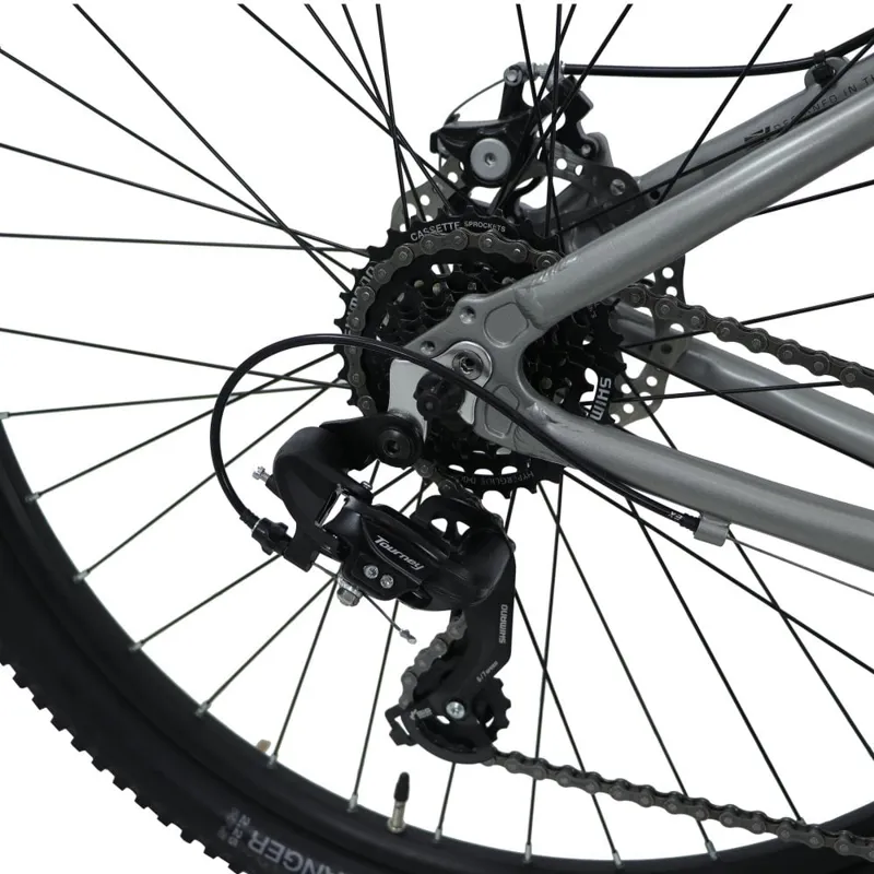 Claud Butler Haste 1.0 27.5 inch 2025 Hardtail Mountain Bike - Silver-2