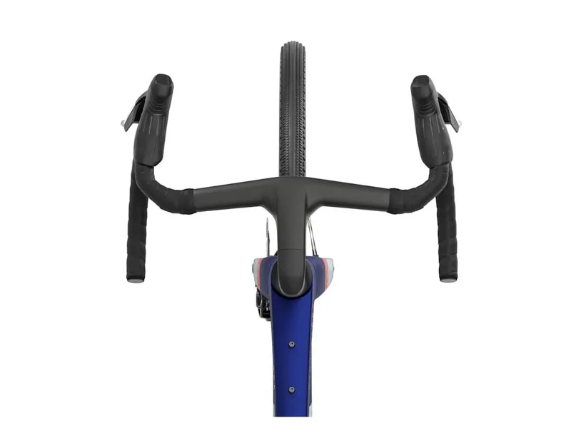 Trek Checkmate SLR 7 AXS 2026 Gravel Road Bike - Hex Blue/Plasma Grey-4